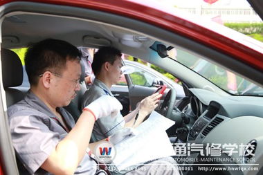 找工作難,大學生回爐學汽修